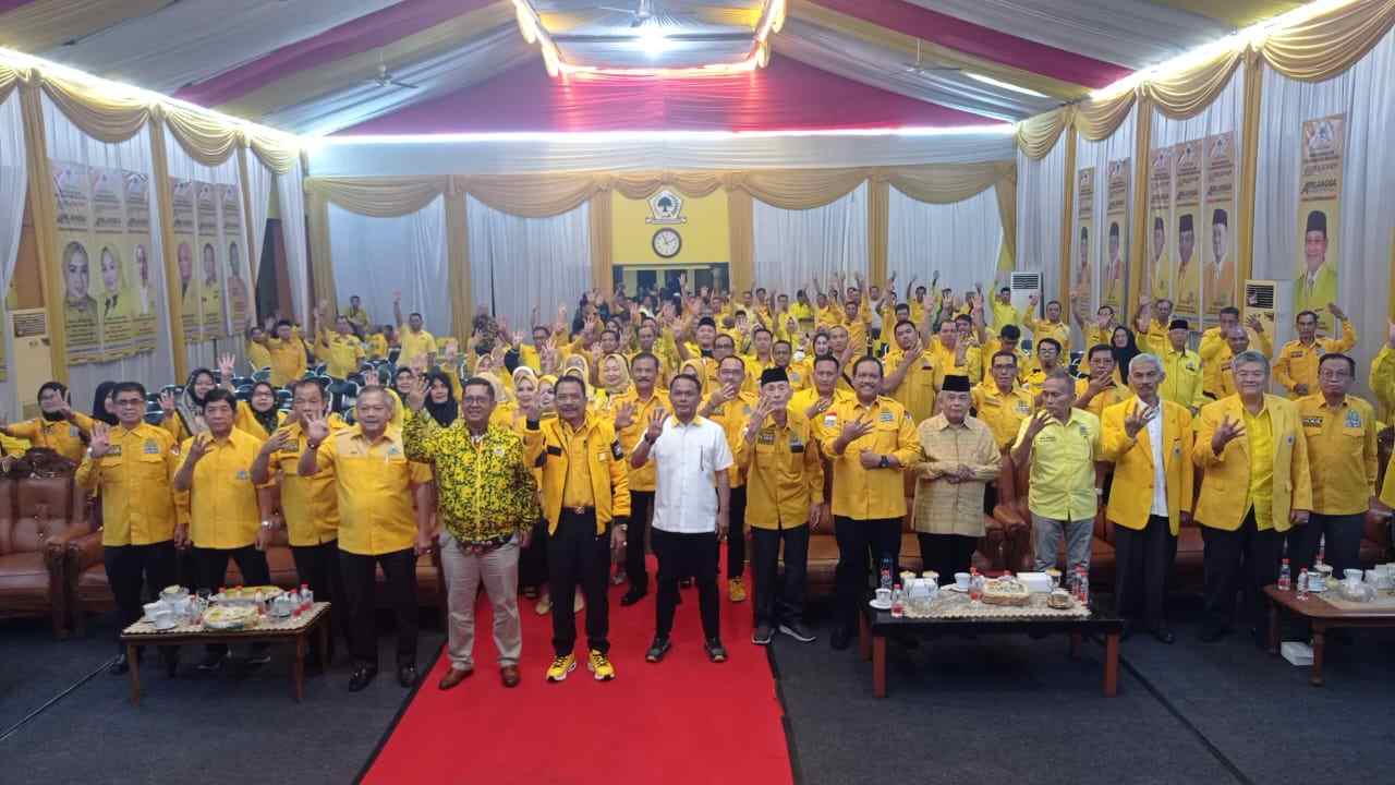 Bappilu DPP Golkar Gelar Pertemuan Dorong DPD Golkar Kalsel Menangkan Pemilu 2024