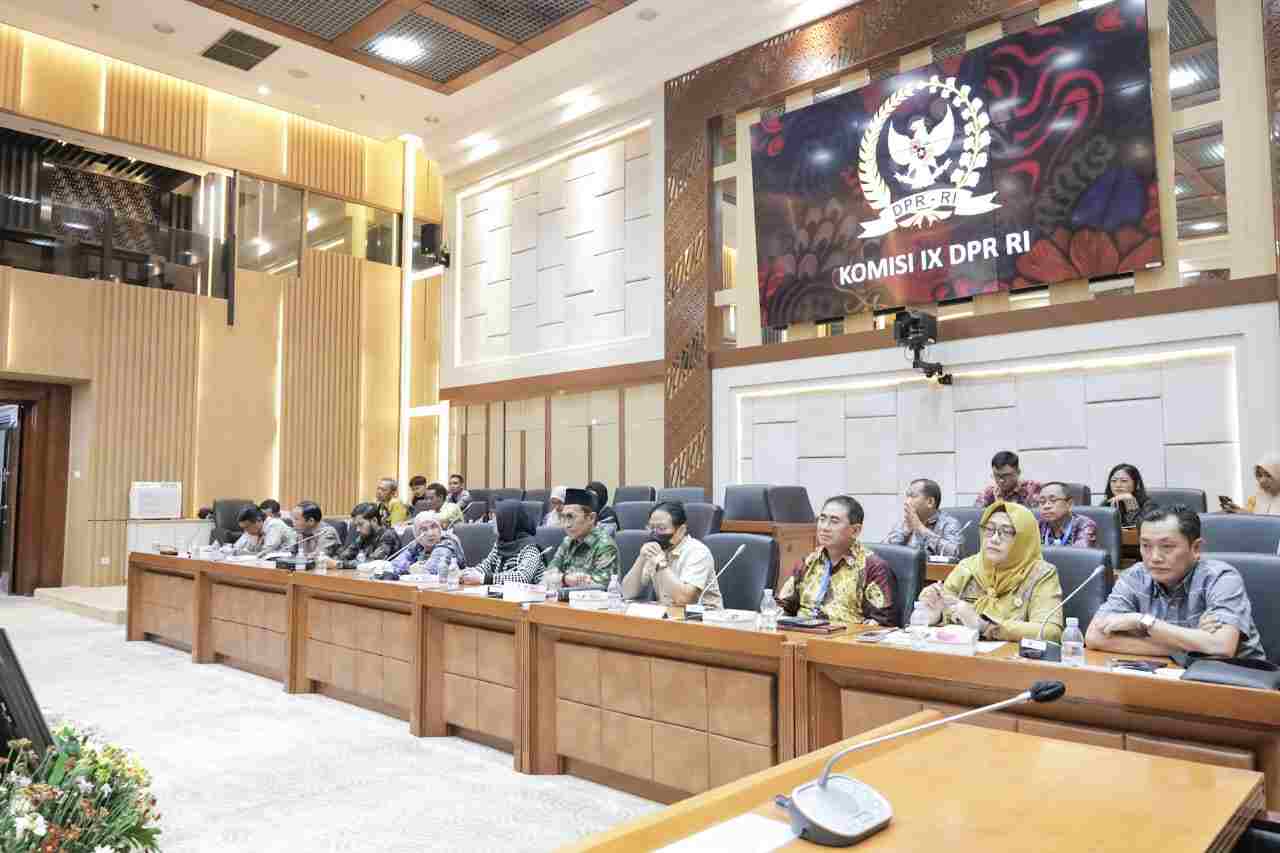 Kunjungi Komisi IX DPR RI, Komisi IV DPRD Kalsel Perjuangkan Peningkatan Faskes dan BLK