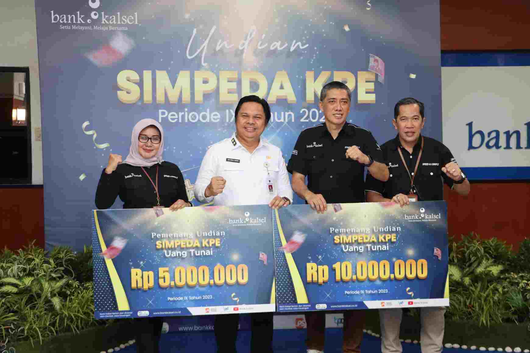 Bank Kalsel Gelar Undian Simpeda KPE Tahun 2023 Berhadiah Hingga 1 Miliar Rupiah