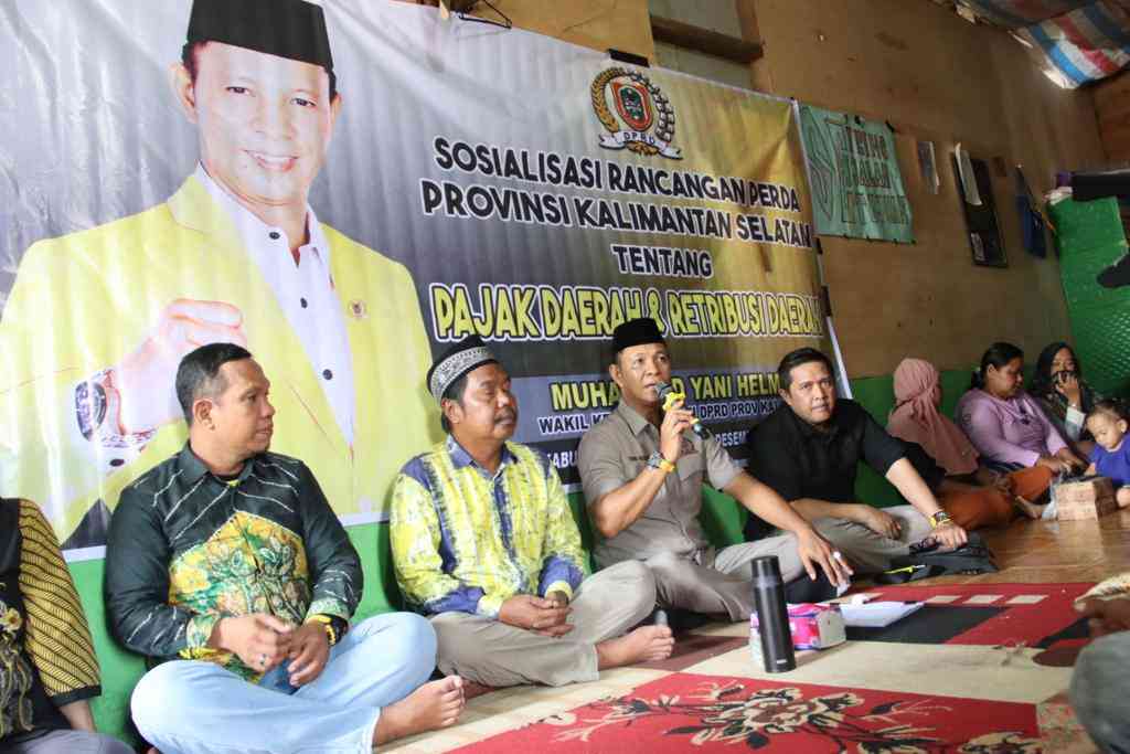 Sosialiasikan Perda Pajak Daerah; Paman Yani Ingatkan pajak Untuk Kesejahteraan Bersama