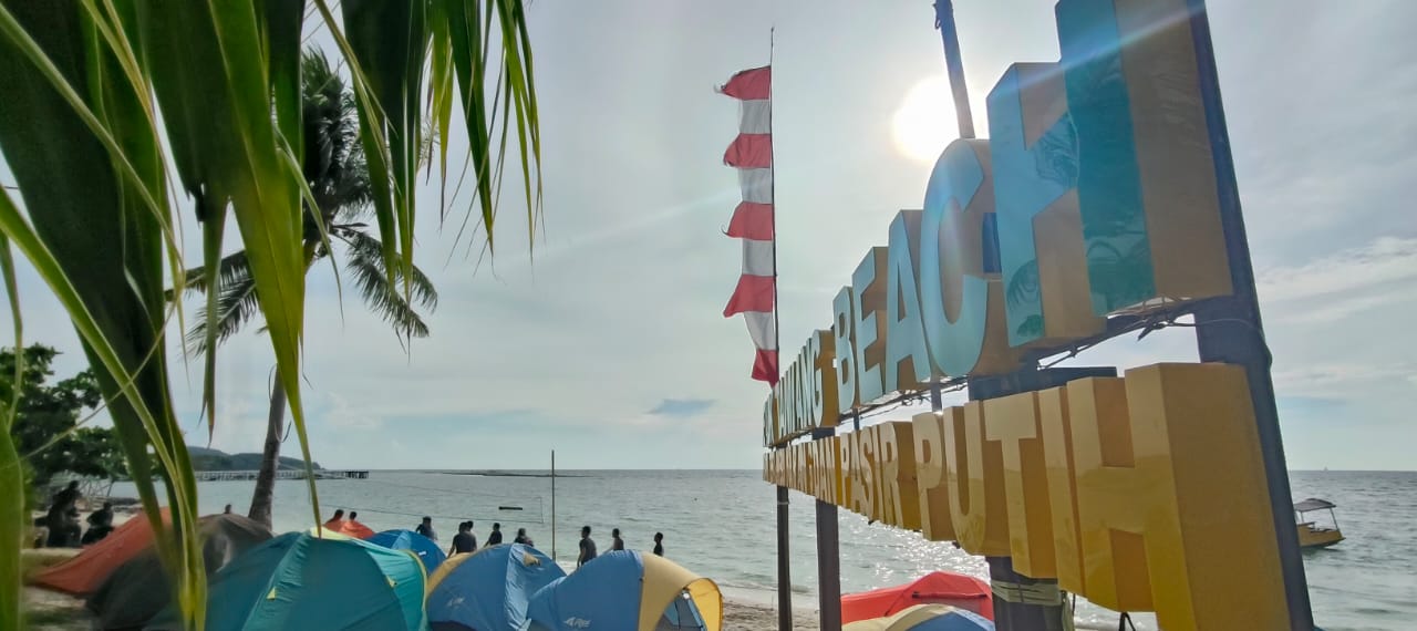 Promosikan Destinasi Wisata ‘Teluk Tamiyang’ Kotabaru, PT Jhonlin Group Gelar Kemping Keren