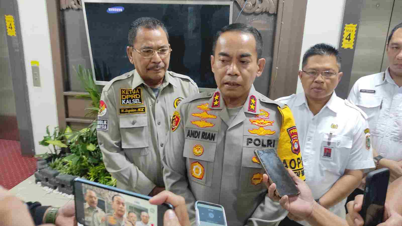 Pindah Tugas, Kapolda Andi Rian Pamit kepada Ketua DPRD Kalsel