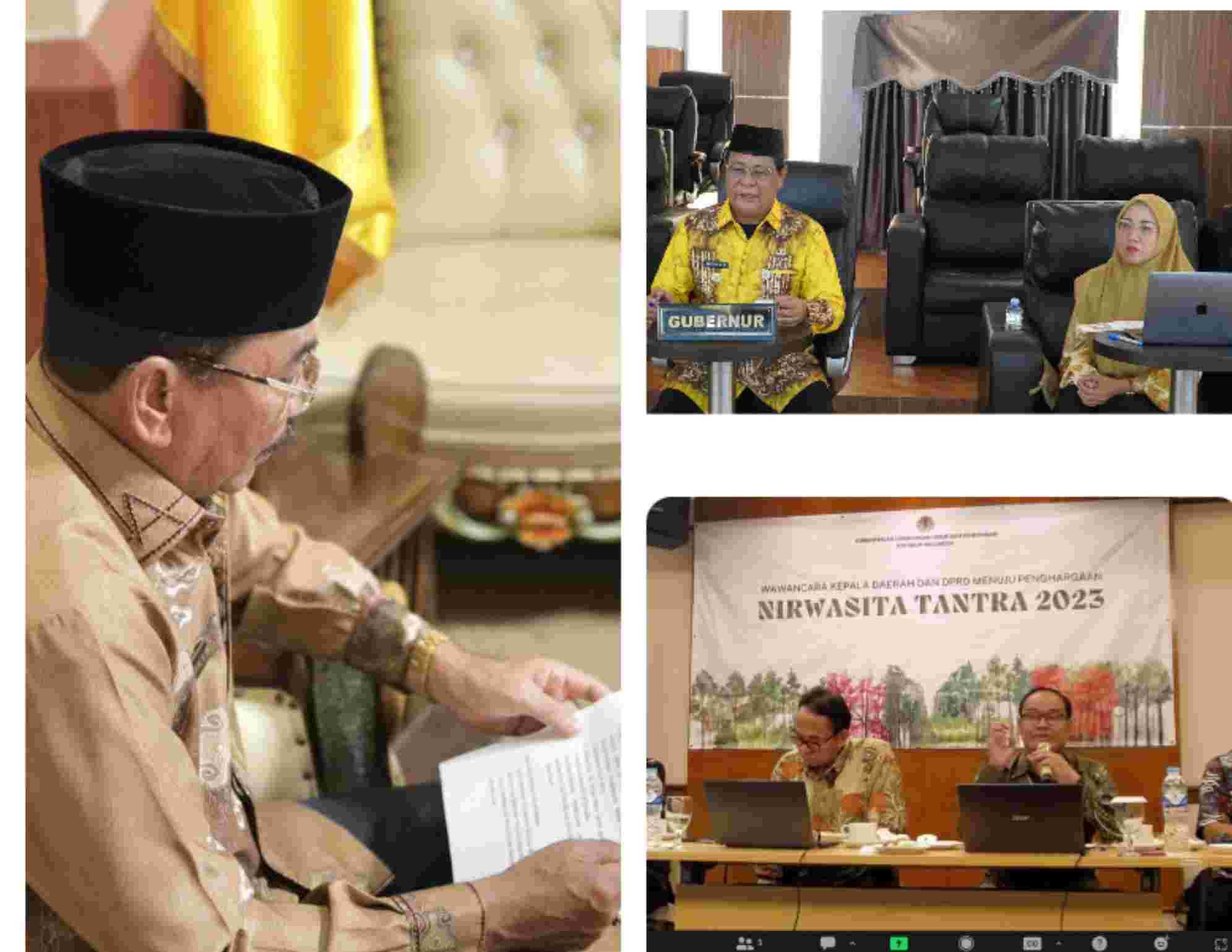 Menuju Niwasita Tantra, Supian HK Paparkan Peran DPRD, Gubernur : Teruskan Gerakan Revolusi Hijau