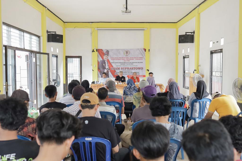 Sosialisasikan Perda Revolusi Hijau, Imam Ajak Warga Gemar Menanam Untuk Anak Cucu di Masa Depan