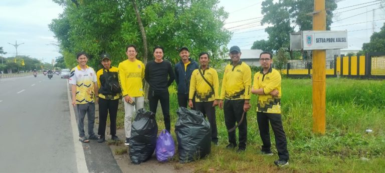 ASN Pemprov Gelar Aksi Bersih-Bersih, 4,39 Ton Sampah Terkumpul