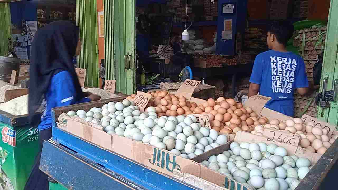 Jelang Bulan Ramadhan Harga Sembako di  Pasar Tradisional Banjarmasin Merangkak Naik