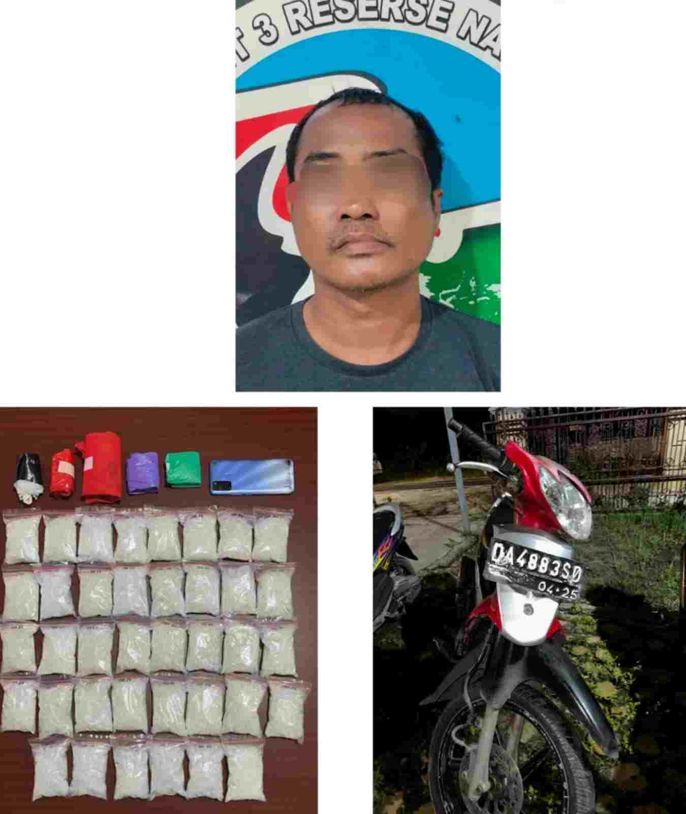 Semalam, Ditresnarkoba Polda Kalsel Berhasil Gagalkan Peredaran 3,8 Kg Sabu dan 435,20 Gram Ganja