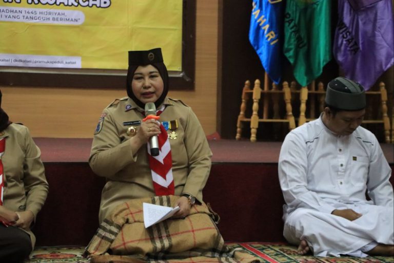 Buka Puasa dan Silaturahmi Bersama Pengurus Kwarda dan Kwarcab se-Kalsel, Hj Raudatul Jannah : momen Tingkatkan Iman dan Taqwa Kepada Allah