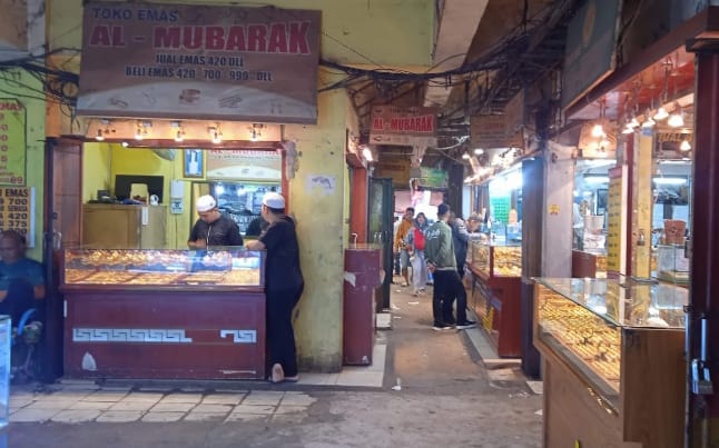 Harga Emas 999 di Pasar Banjarmasin, Masih Dikisaran Rp 1.300.000/gram