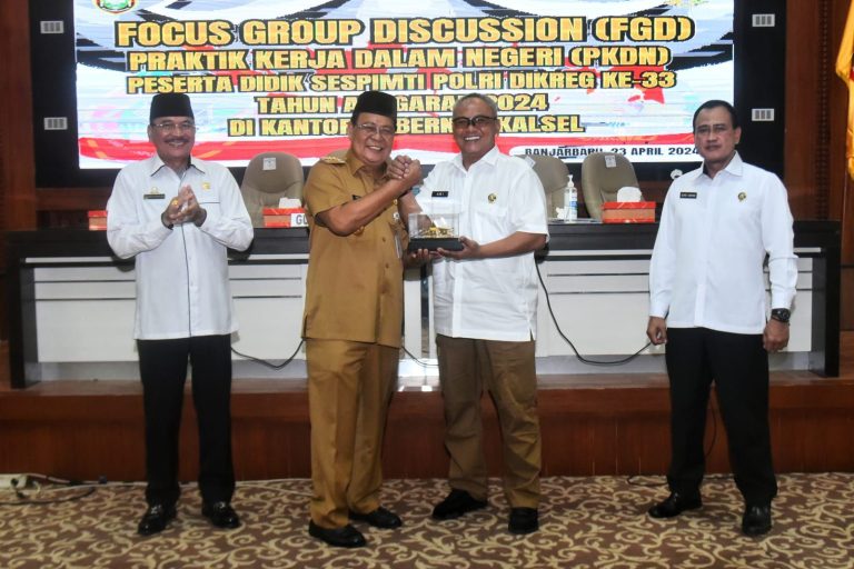 Sambut Peserta PKDN Sespimti Polri, Paman Birin Dorong Jadi Kader Terbaik