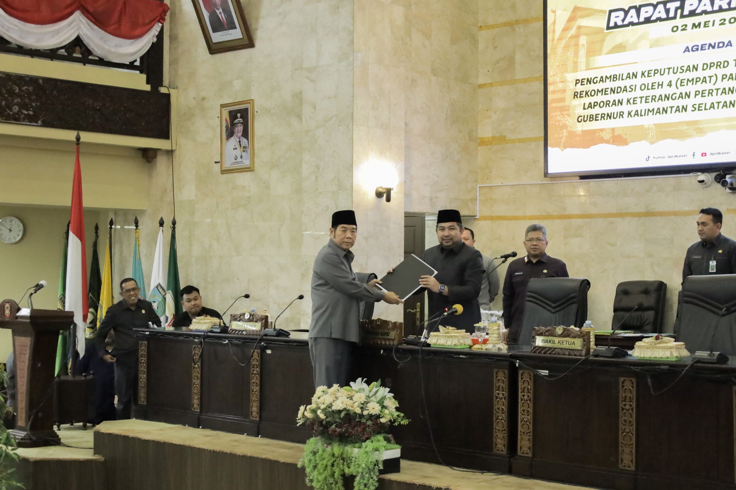 DPRD Kalsel Sepakati Poin-Poin Rekomendasi LKPj Gubernur TA 2023