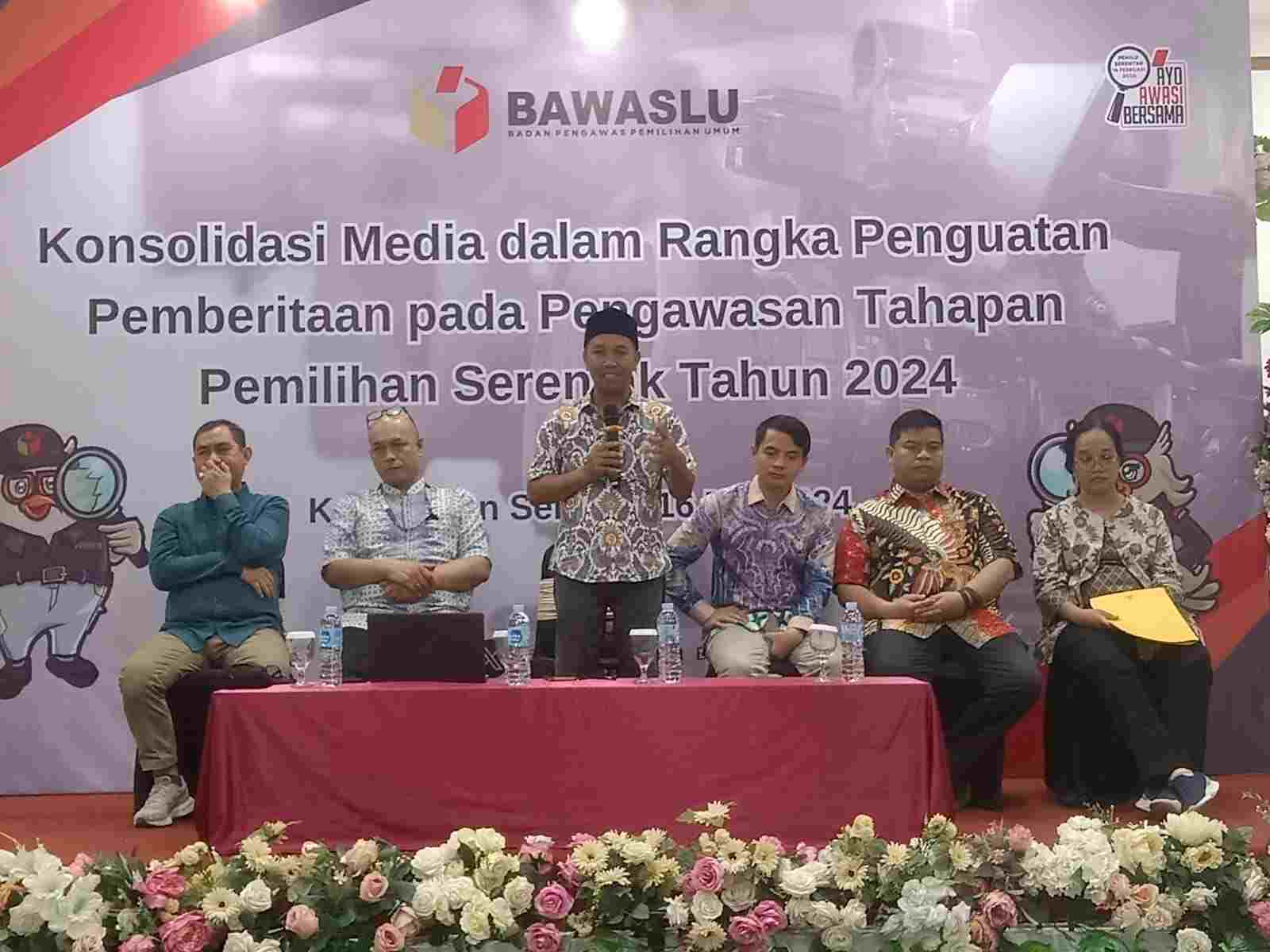 Desiminasi Penguatan Pemberitaan Pada Tahapan Pilkada 2024, Bawaslu RI Gelar Konsolidasi Bersama Media Massa