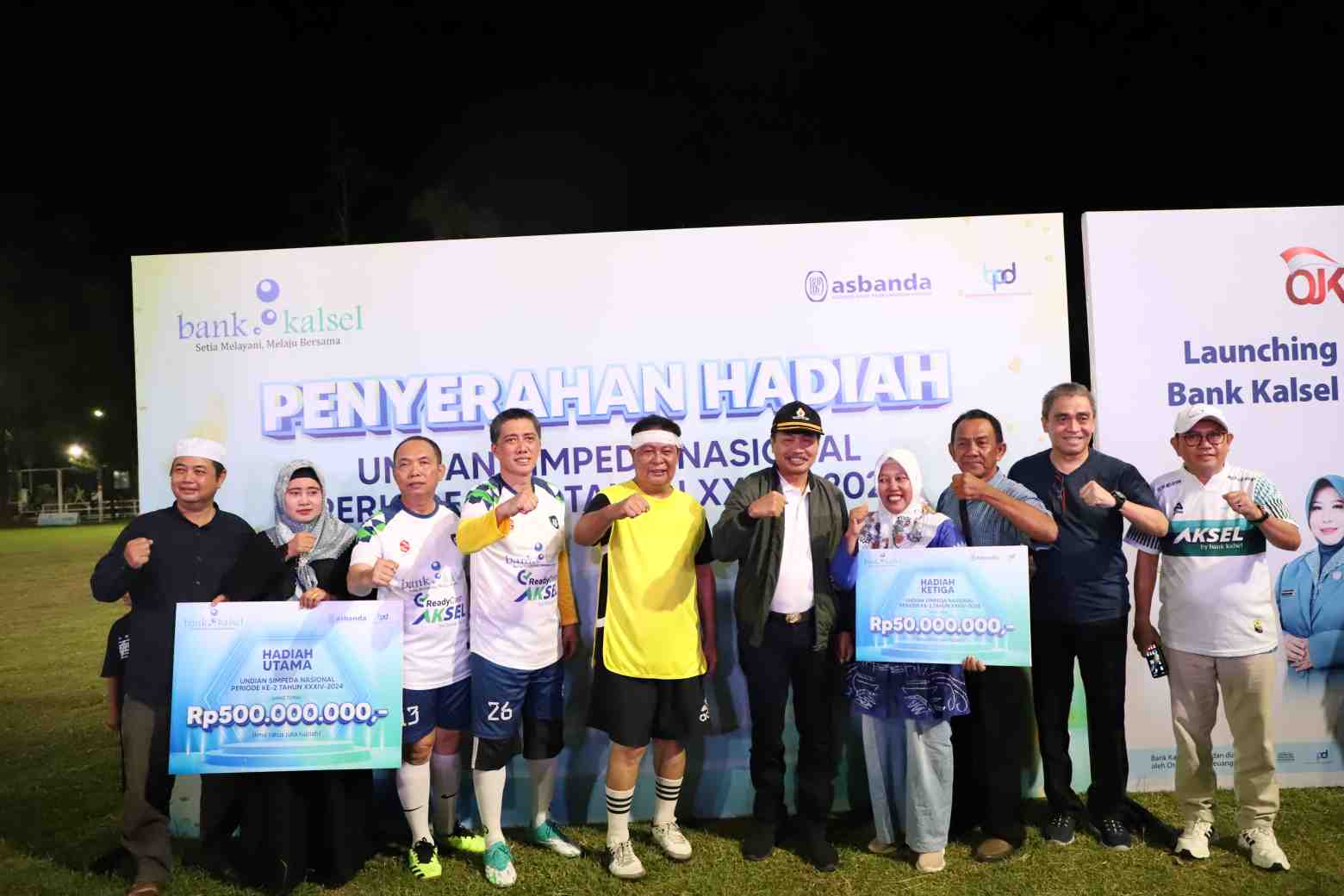 Nasabah Bank Kalsel Dapat Hadiah Utama Rp 500 Juta Undian Simpeda Nasional periode ke-2 Tahun XXXIV-2024