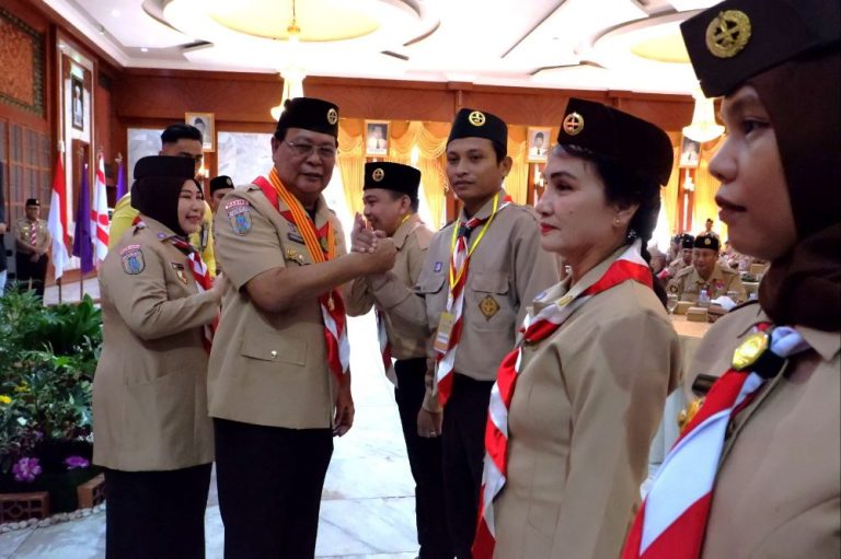 Rakor Kwarda-Kwarcab, Paman Birin dan Acil Odah Sepakat Gerakan Pramuka Bentuk Generasi  Berjati diri dan Berkepribadian Pancasila