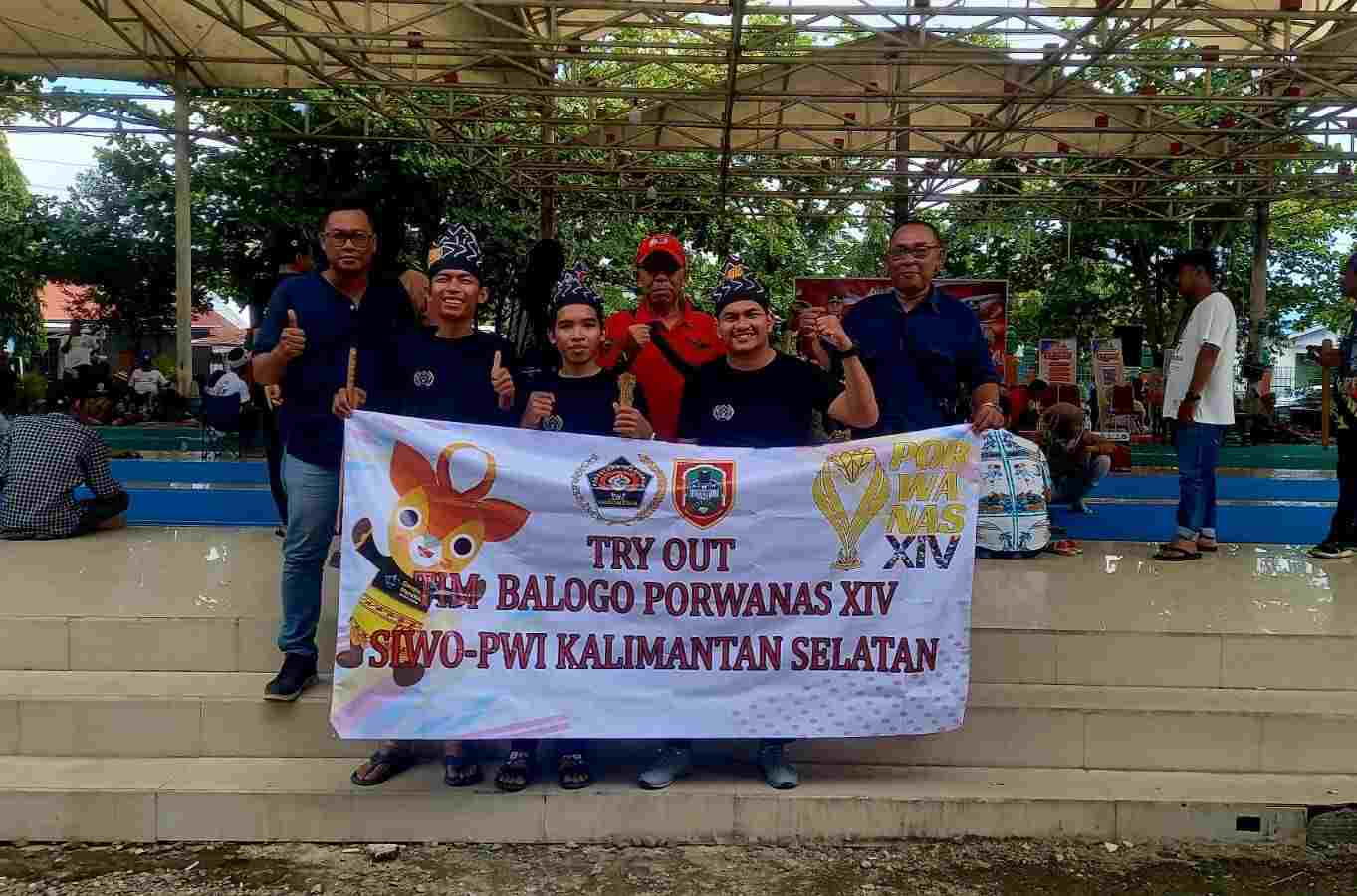Persiapkan Jelang Porwanas, Tim Balogo PWI Kalsel Ikuti Limapi Cup 2024