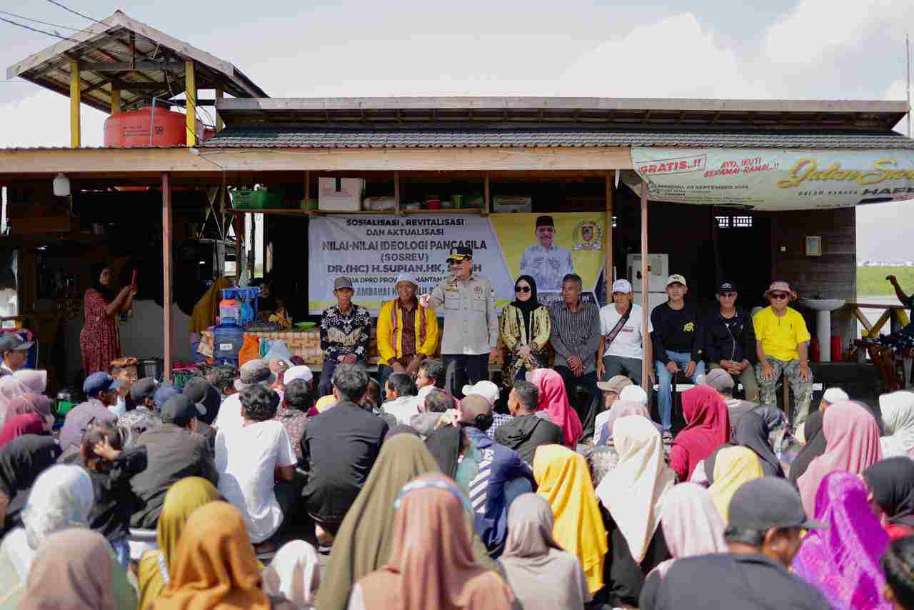 Ketua DPRD Kalsel Sosialisasikan Nilai Luhur Pancasila di Amuntai: Agar Tidak Memecah Belah Bangsa