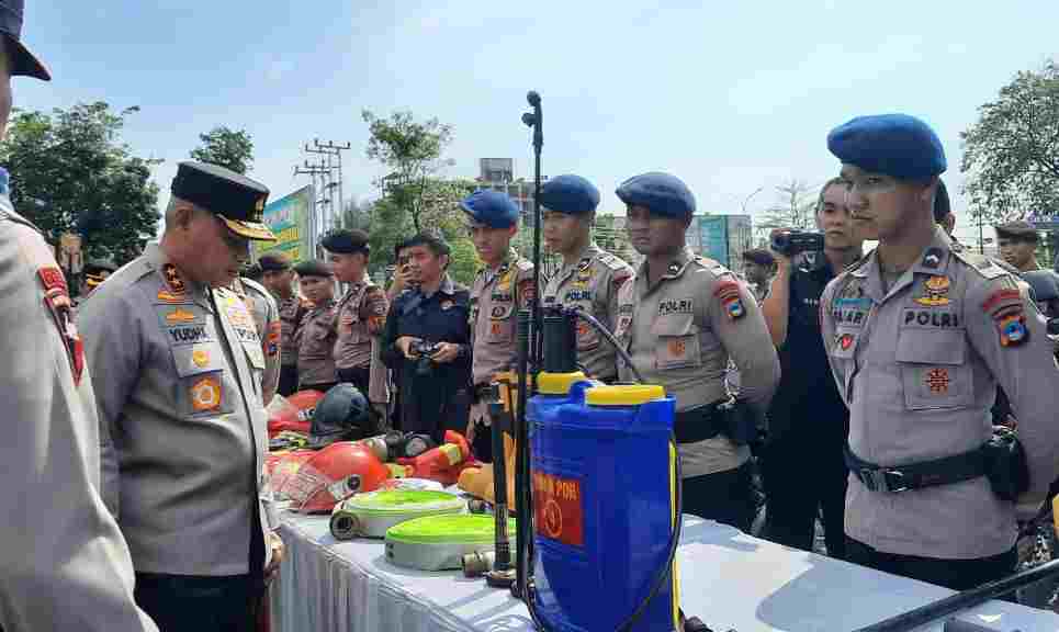 Kapolda Kalsel Keluarkan Maklumat: Pelaku Pembakar Lahan Akan Dipidanakan