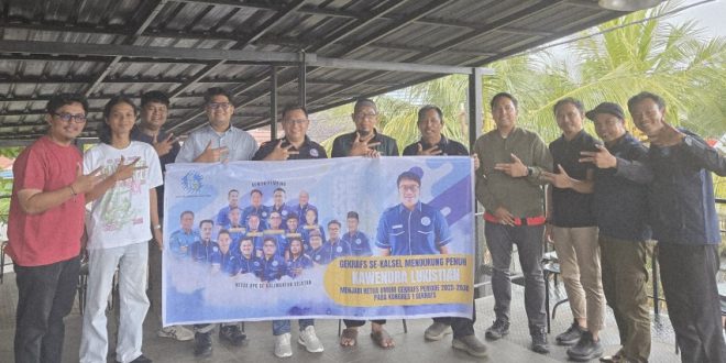 DPW Gekrafs Kalsel Dukung Kawendra Lukistian Lanjutkan Kepemimpinan di Periode Kedua
