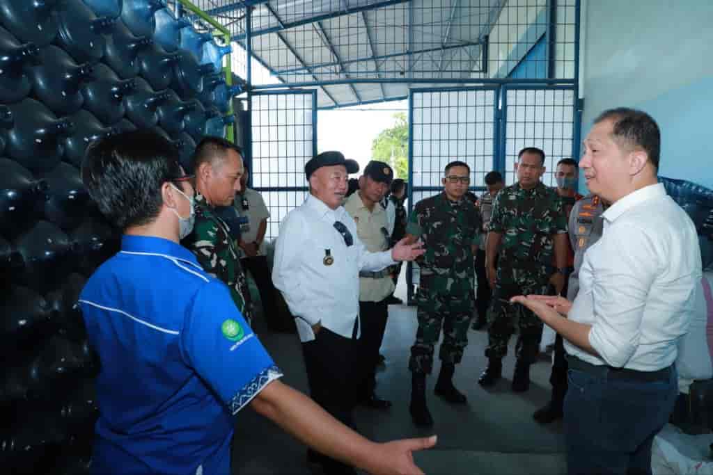 Diambil Dari Kedalaman 250 Meter, Gubernur Kalsel Bangga Ada Pabrik Air Minum di Banua