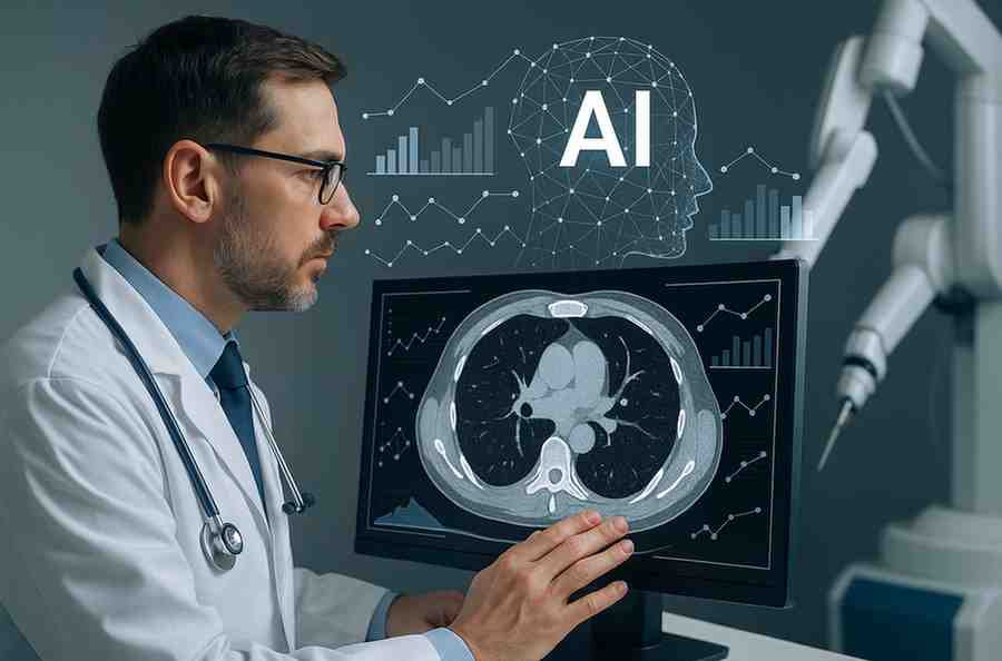 Intip 5 Peran Teknologi AI di Dunia Medis: Manfaat, Contoh dan Tantangan di 2025