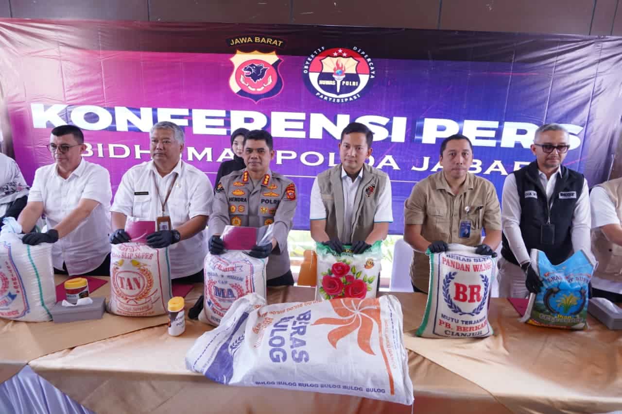 Polda Jabar beras oplosan